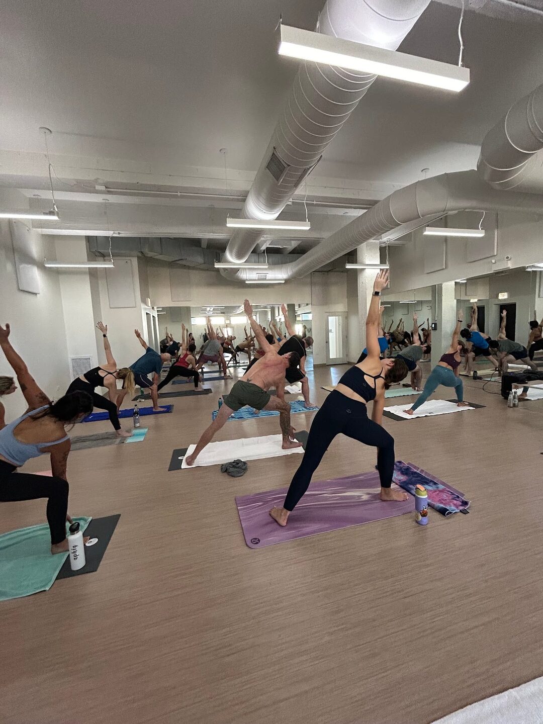 Hot yoga and hot pilates where classmates become family